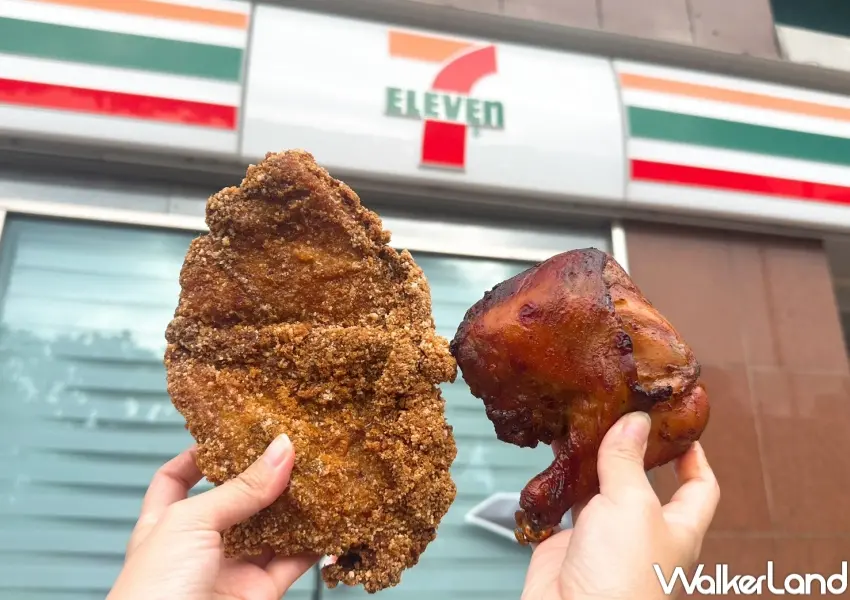 ▲7-ELEVEN於限定哈燒專櫃門市,跨年期間搶先販售重量級大雞排,每片270公克主打古早味椒鹽風味。