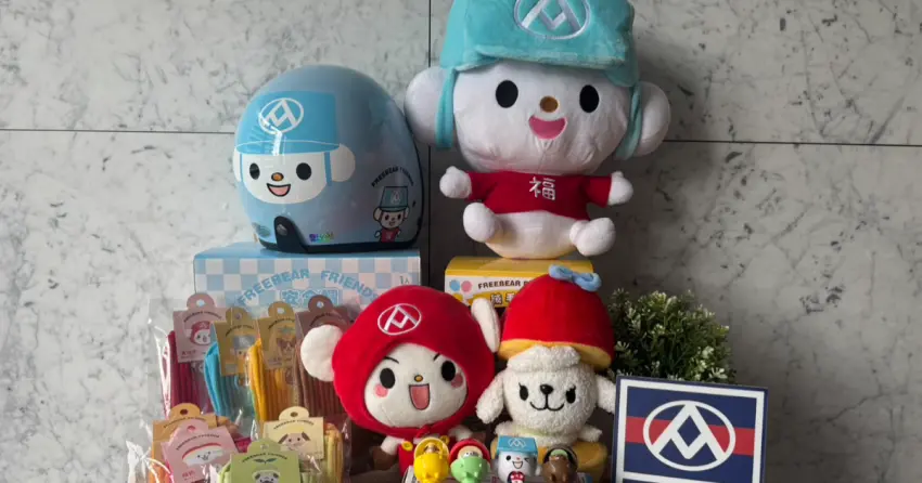 搶全聯福利熊周邊！福利熊、蘋狗玩偶整箱抱回家，安全帽 襪子都有。