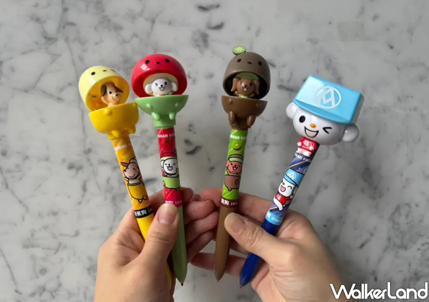 ▲全聯立體公仔喀擦筆任選2件180元。