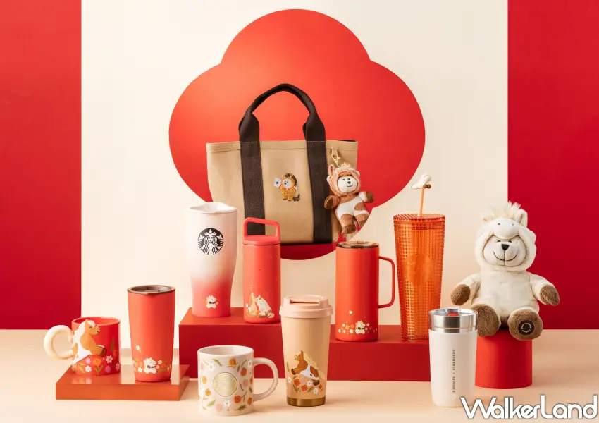 ▲星巴克推出多款馬年周邊商品。