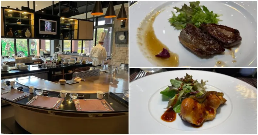 ▲從現流海鮮到招牌甜點，饗宴鐵板燒用頂級的無菜單料理，為這趟宜蘭之旅畫下最完美的句點。