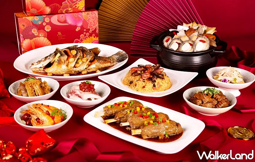 ▲台北萬豪2026年菜外帶「萬馬迎春豪運年菜組」