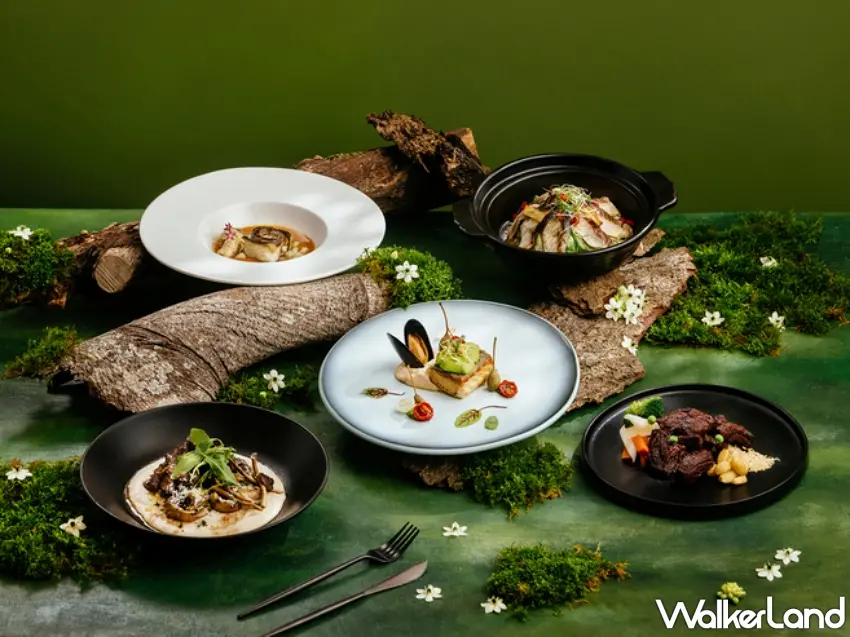 ▲煙波集團自即日起至2026年5月推出冬春季全新一泊二饗「山釀極鮮」住房專案，以美國SRF極黑和牛與宜蘭山泉鱘龍魚為主軸。圖／煙波國際觀光集團提供