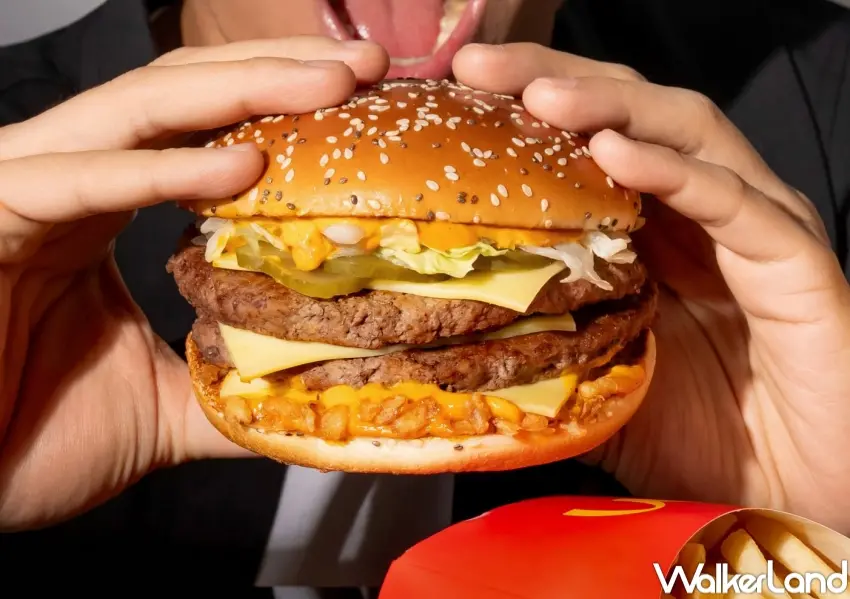 ▲麥當勞以大份量漢堡搭配台味甜點,打造期間限定餐點組合。