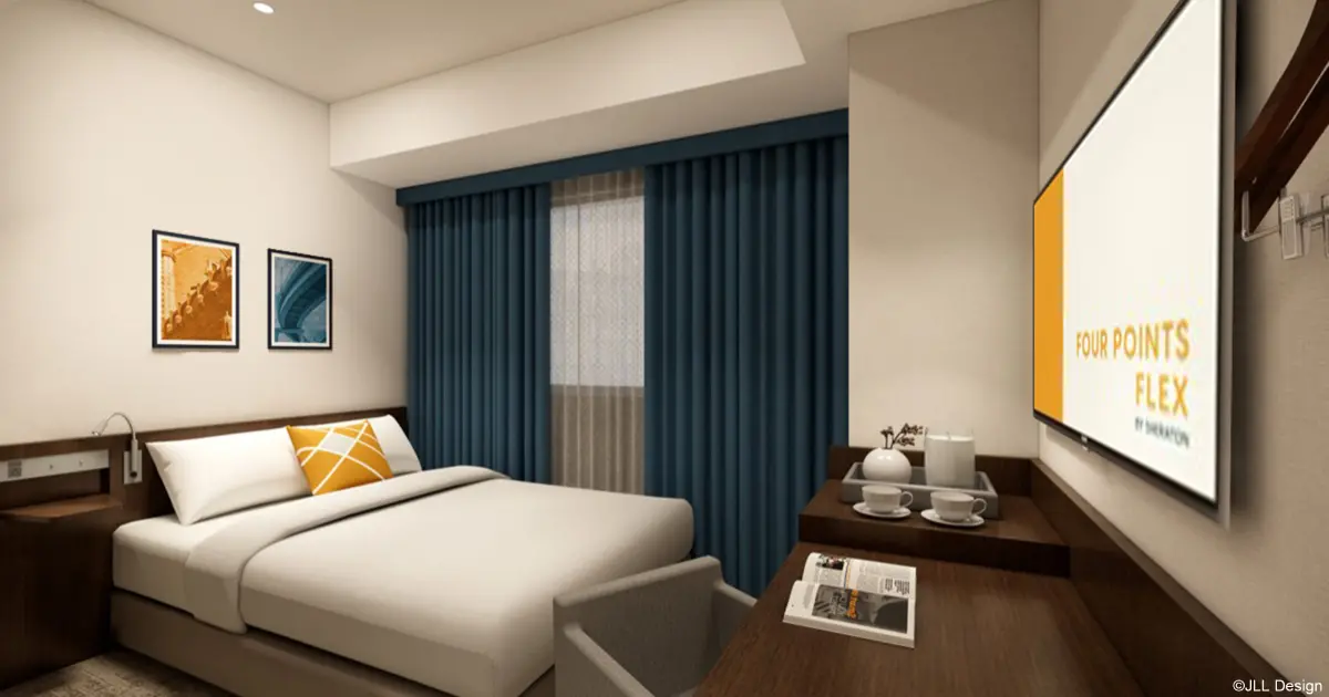 澀谷新飯店Four Points Flex開幕，池尻大橋站3分鐘就到，超推特色便當式早餐。