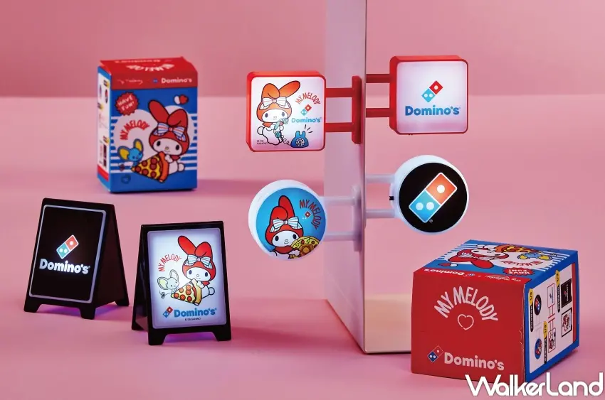 ▲粉絲選購達美樂夢幻閃耀套餐,即可隨機獲得美樂蒂招牌燈盲盒。