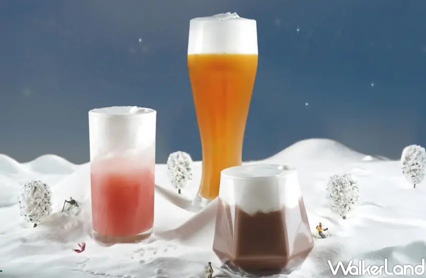 ▲清心福全厚雪奶蓋系列一次推出烏龍、可可與紅心芭樂三種風味，滿足不同粉絲口味偏好。