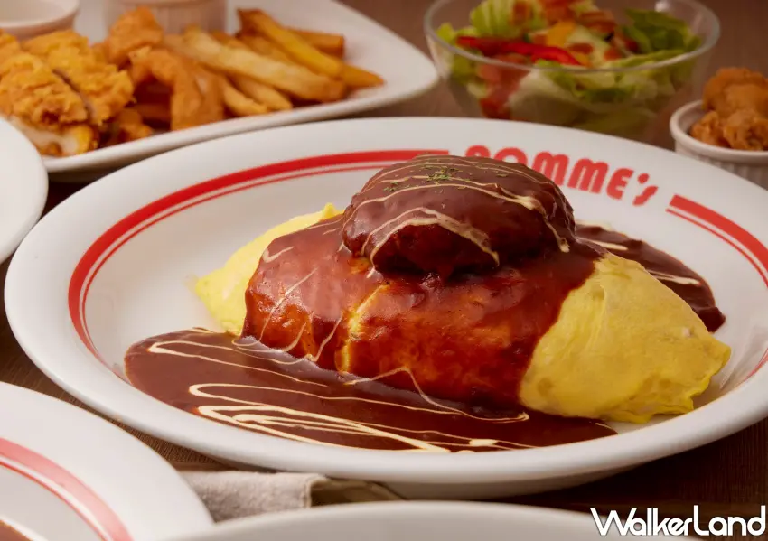 ▲日本第一蘋果樹蛋包飯台灣二號店插旗林口三井Outlet。