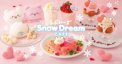 日本爆紅角色Loveez主題咖啡廳登場，坐擁200萬粉絲的最強IP登陸新宿LUMINE和名古屋PARCO，雪人汽水、愛心燉飯可愛到犯規。
