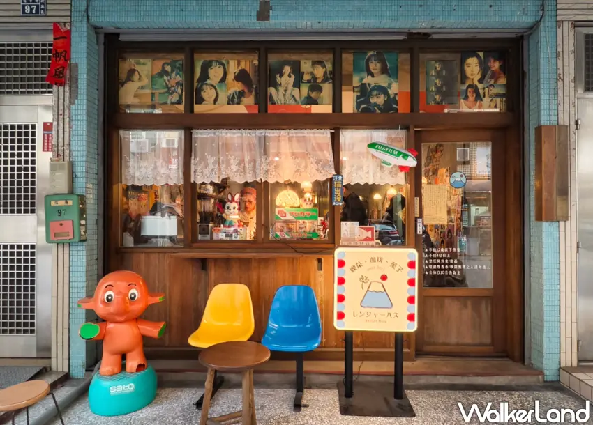 ▲高雄咖啡廳推薦！「RanGerハス」帶有濃厚昭和氛圍。（美食好芃友提供）