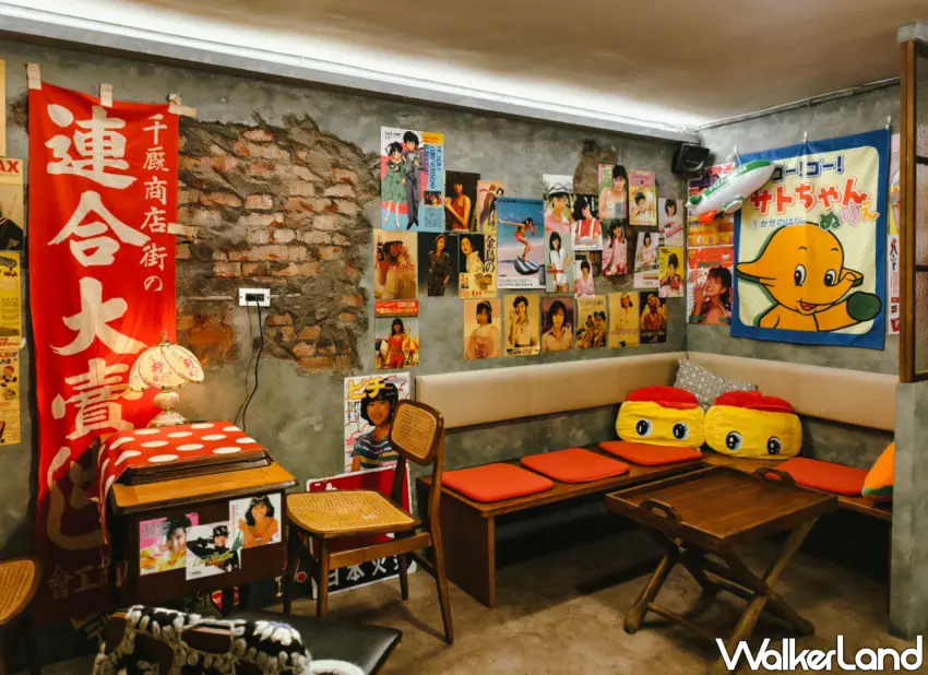 ▲「RanGerハス」每一處都洋溢昭和復古風格。（美食好芃友提供）