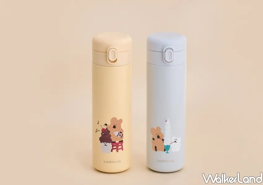 ▲樂扣樂扣DINOTAENG 呆萌町聯名480ml保溫杯，寒流來襲很需要。