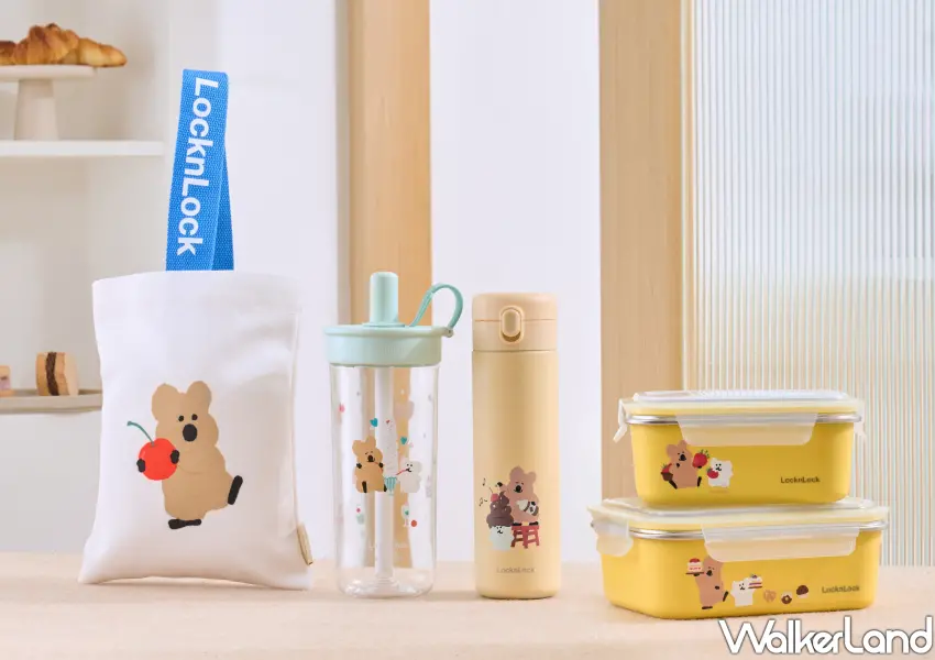 ▲樂扣樂扣DINOTAENG 呆萌町聯名周邊共有6款實用小物。