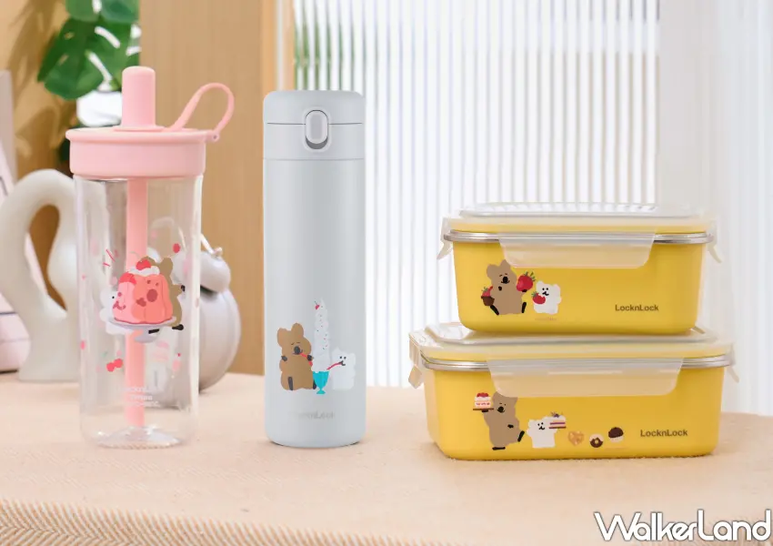 ▲樂扣樂扣DINOTAENG 呆萌町聯名款於家樂福、寶雅、康是美等通路販售。