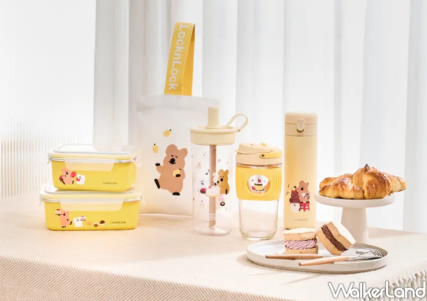 ▲滿足大家日常所需樂扣樂扣DINOTAENG 呆萌町聯名款。