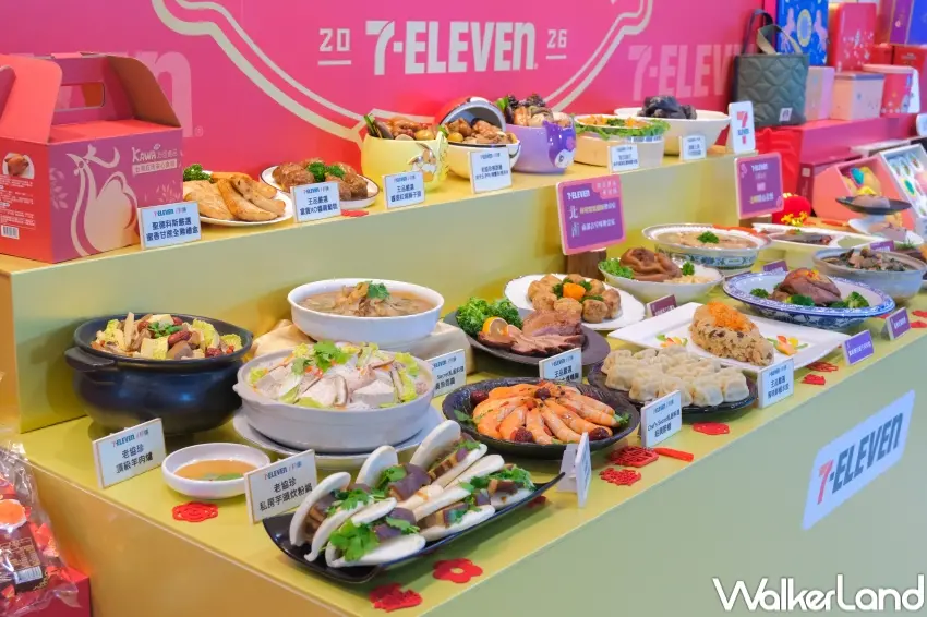▲7-ELEVEN年菜結合線上線下，圍爐準備更從容（攝影：張人尹）
