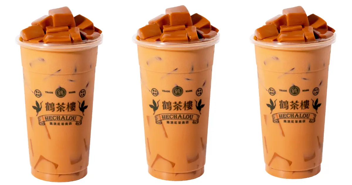 14天鶴茶樓買一送一！泰奶泰奶凍最多買三送三，外送飲料優惠跟上。