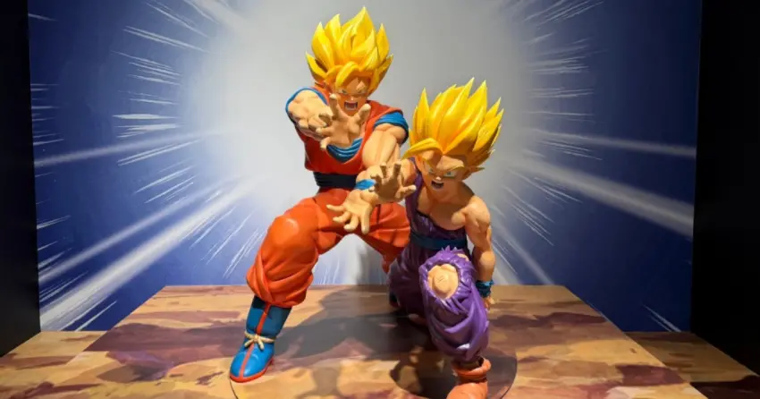 華山七龍珠展！台北七龍珠特展40座角色雕像，等身大孫悟空 弗力札必拍。