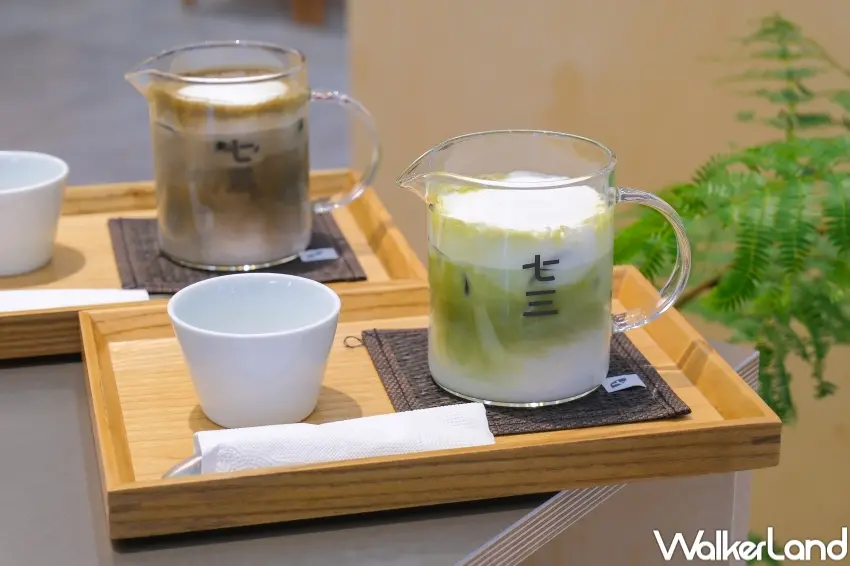 ▲七三茶堂攜手新誥餐飲集團進駐中和環球,推出以台灣茶為核心的「茶與餐的實驗場」期間限定快閃店。(攝影:張人尹)