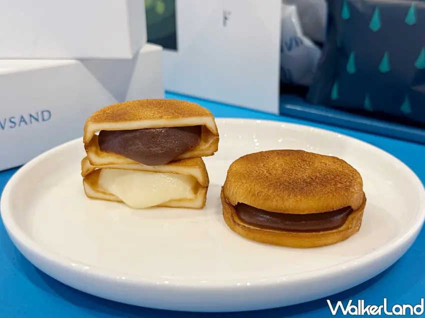 ▲北海道伴手禮SNOWS帶來三款人氣巧克力甜點。(攝影：鄭雅之)