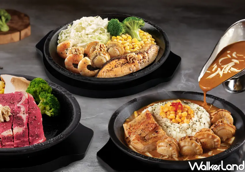 ▲胡椒廚房餐廳型門市限定「干貝雞排起司鐵板燒飯」380元就有。