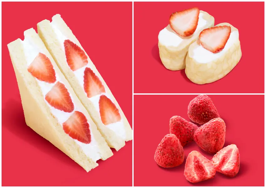 ▲全家草莓三明治來了！日本超商必買推薦、16款草莓甜點一次看（株式会社ファミリーマート 提供）