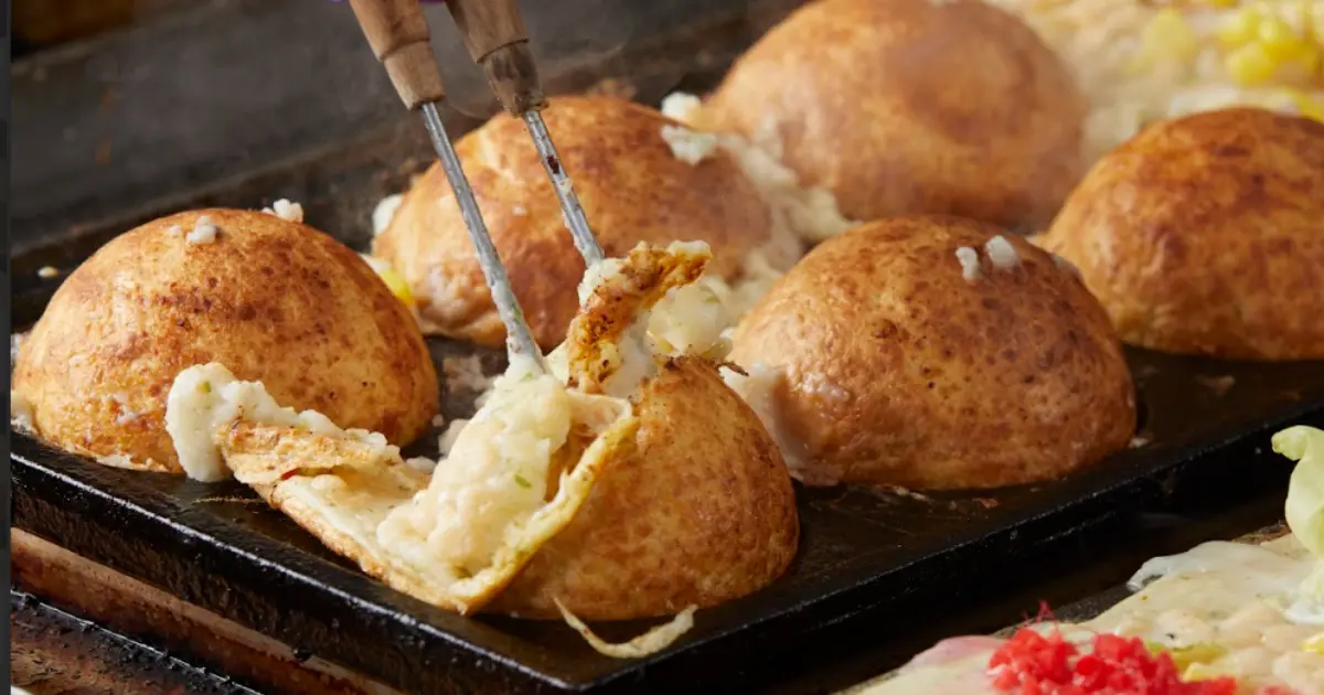 東京巨大章魚燒快閃南港！爆彈燒本舖霸氣登台，直徑8公分章魚燒超狂。