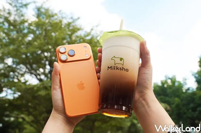 ▲迷客夏推出雀「蘋」中選活動,消費2杯就能參加週週抽蘋果好禮。