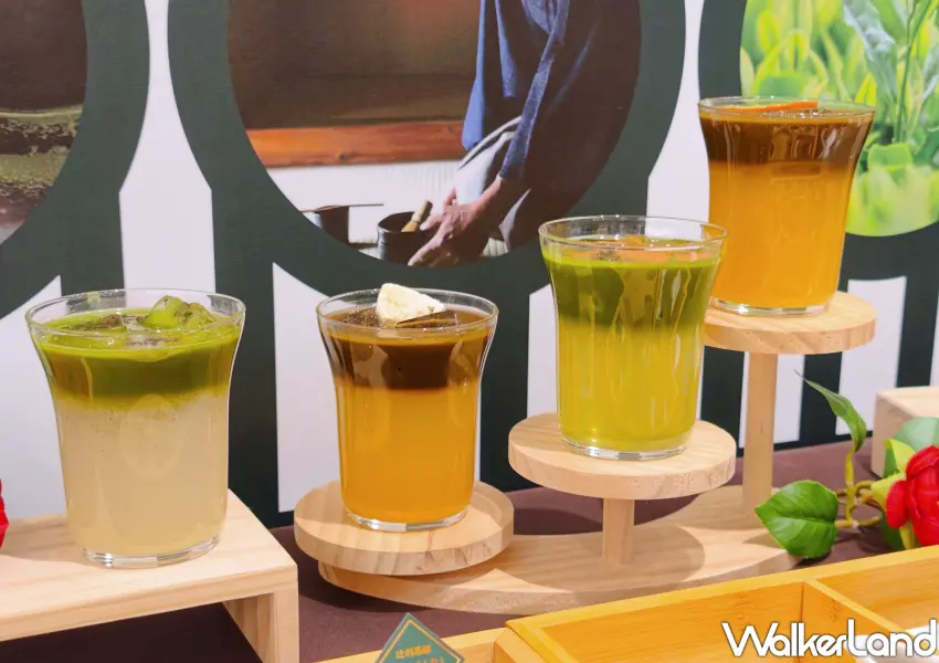 ▲辻利茶舗遠百A13店推出全新抹茶、焙茶水果特調。(攝影：鄭雅之)