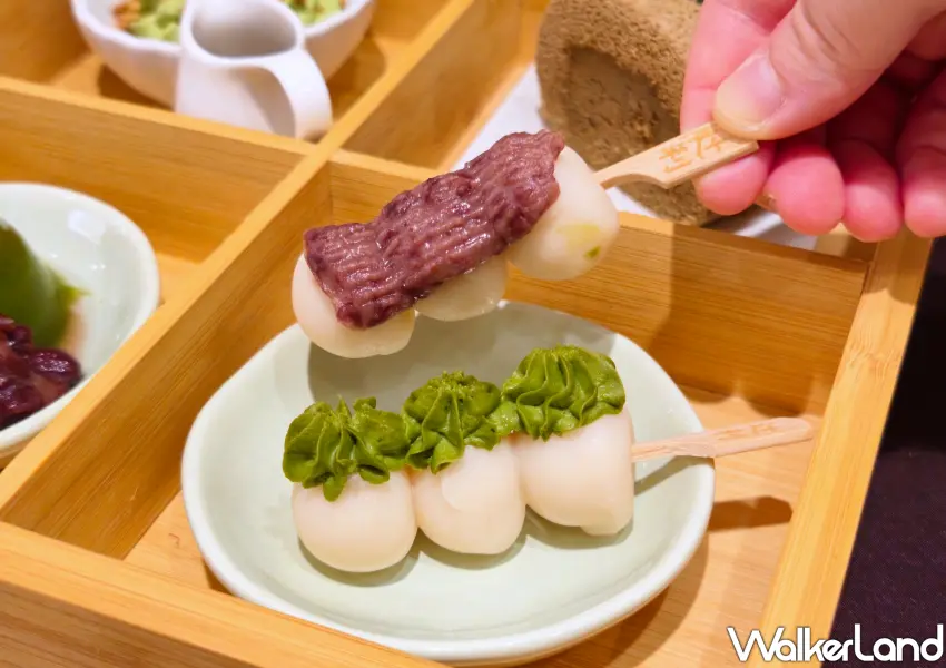 ▲辻利茶舗全新菜單首推「辻利時光套餐」，各種人氣甜點、冰品四宮格任搭。(攝影：鄭雅之)