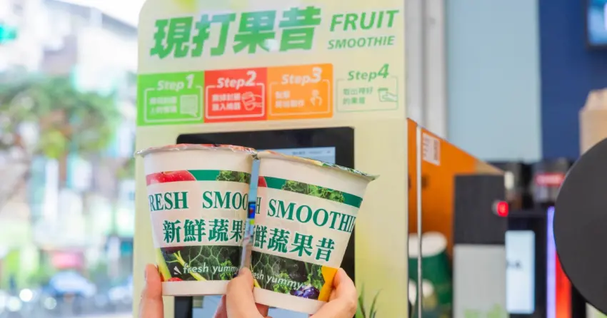 7-11果昔開賣！7-11果昔79元開喝 3門市搶先喝，加碼炸物櫃24小時吃薯餅。