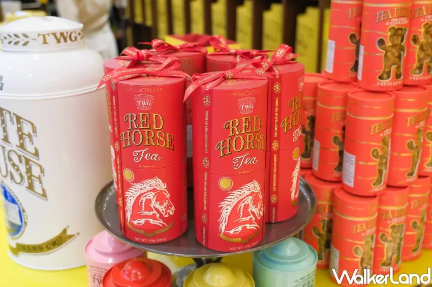 ▲粉絲可將TWG Tea 赤馬迎禧茶列為馬年日常茶款，無茶鹼設計更適合全天候飲用（攝影：張人尹）