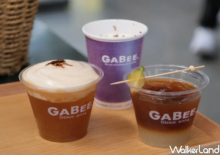 ▲GABEE.專為「萬茶盛典」打造3款普洱咖啡特調。(攝影：鄭雅之)