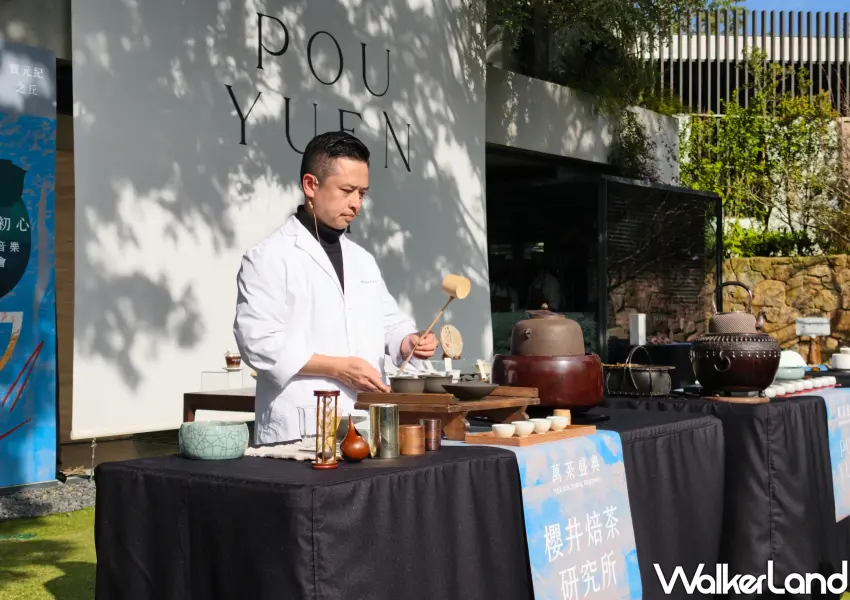 ▲邀請多位日本茶文化代表來台共演。(攝影：鄭雅之)