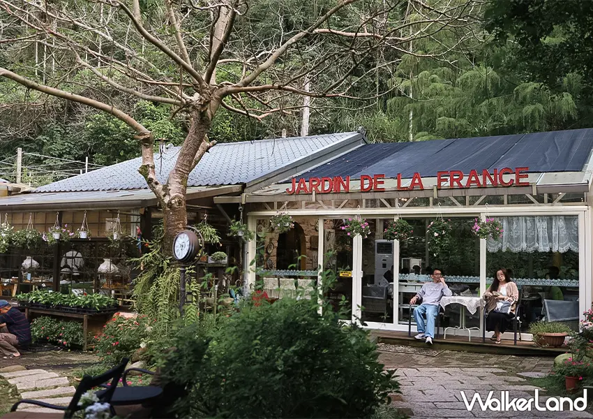 ▲桃園景觀餐廳推薦！南法玫瑰園 Jardin de la France 隱身山腳，玻璃屋法式秘境超美（攝影：蕭芷琳）