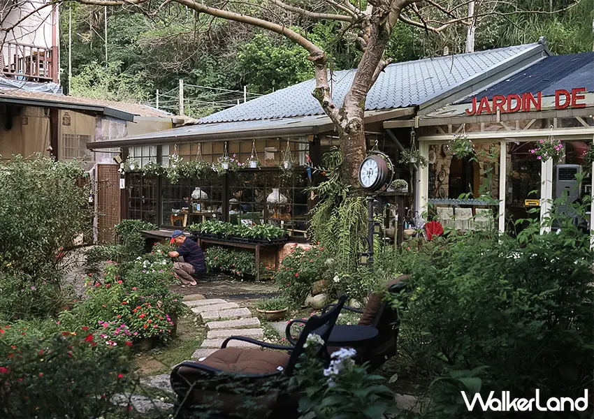 ▲桃園景觀餐廳推薦！南法玫瑰園 Jardin de la France 隱身山腳，玻璃屋法式秘境超美（攝影：蕭芷琳）