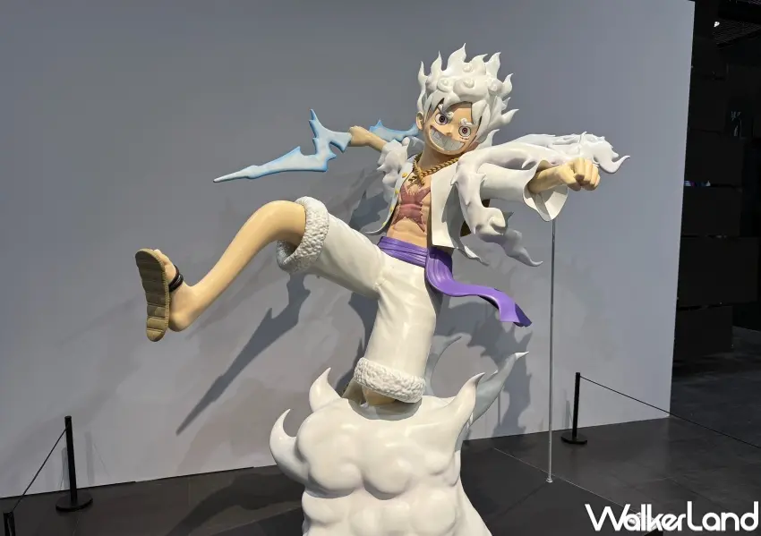 ▲台北航海王25週年紀念特展規劃4大主題展區，並推出25週年限定周邊商品，鐵粉必衝。(攝影：鄭亦庭)