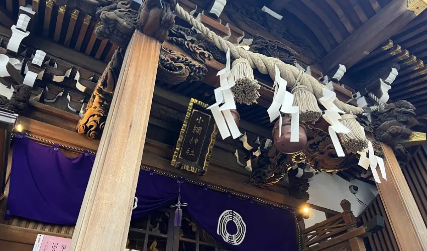 ▲記載於神社官方資料中的見證小網神社在東京人心中，不只是祈福之地，而是一個的信仰座標。