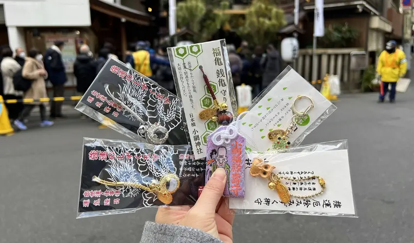 ▲特別提醒，多數日本神社與佛寺會標注不允許拍攝御守商品區域。