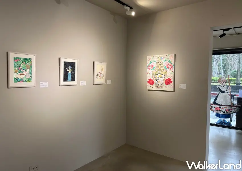 ▲信義區展覽必逛亮點！展出日本藝術家永島千裕一系列作品，地點就在松菸旁。(攝影：鄭亦庭)