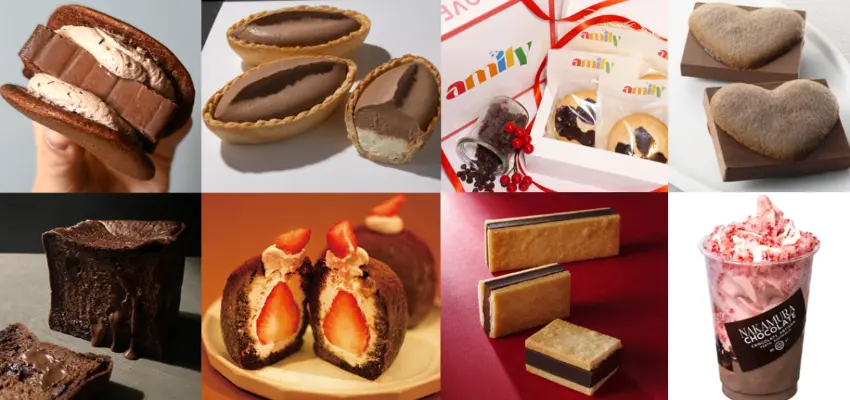 ▲情人節巧克力精選2026主打不是傳統巧克力,而是結合各種創意元素的巧克力糕點。