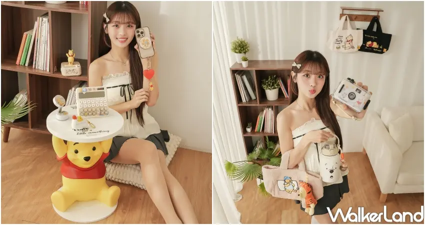 ▲7-11規劃多款小熊維尼居家用品，從時鐘到燈具，讓臥室與客廳都能融入療癒角色元素。