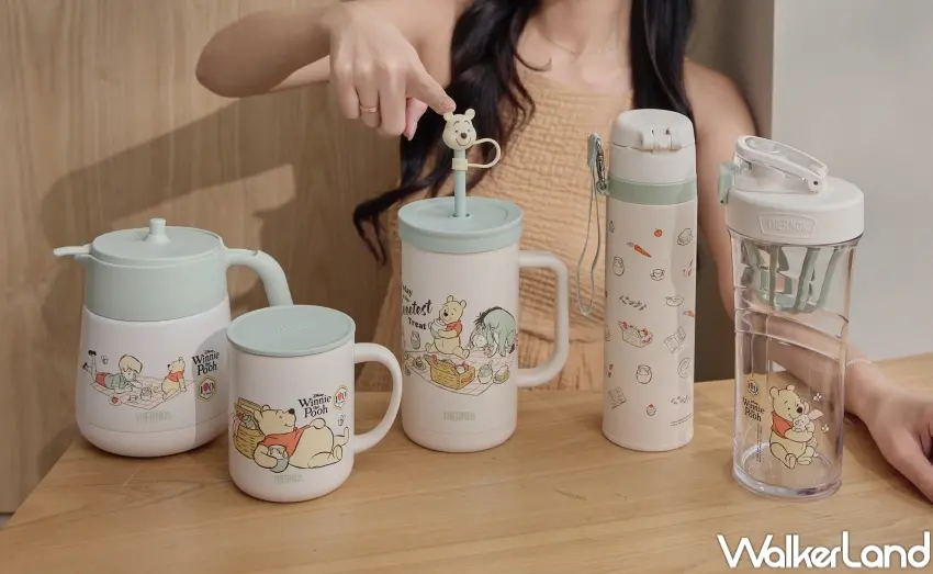 ▲7-11小熊維尼集點，推出膳魔師不銹鋼保溫壺、不銹鋼真空保溫瓶、吸管杯等系列，最低加價購699元。