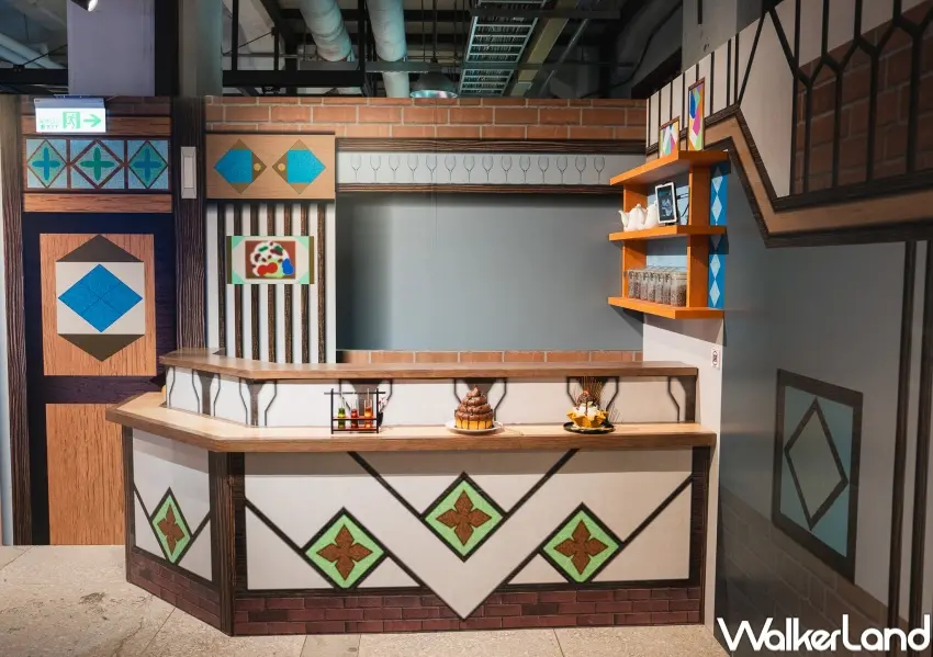 ▲松菸莉可麗絲展必拍打卡點！等比例還原LycoReco咖啡廳。