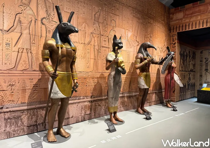 ▲華山世界古文明展搶先看！以亞述、埃及、地中海、印度四大古文明為主題，於1月15日至4月19日在華山登場。(攝影：鄭亦庭)