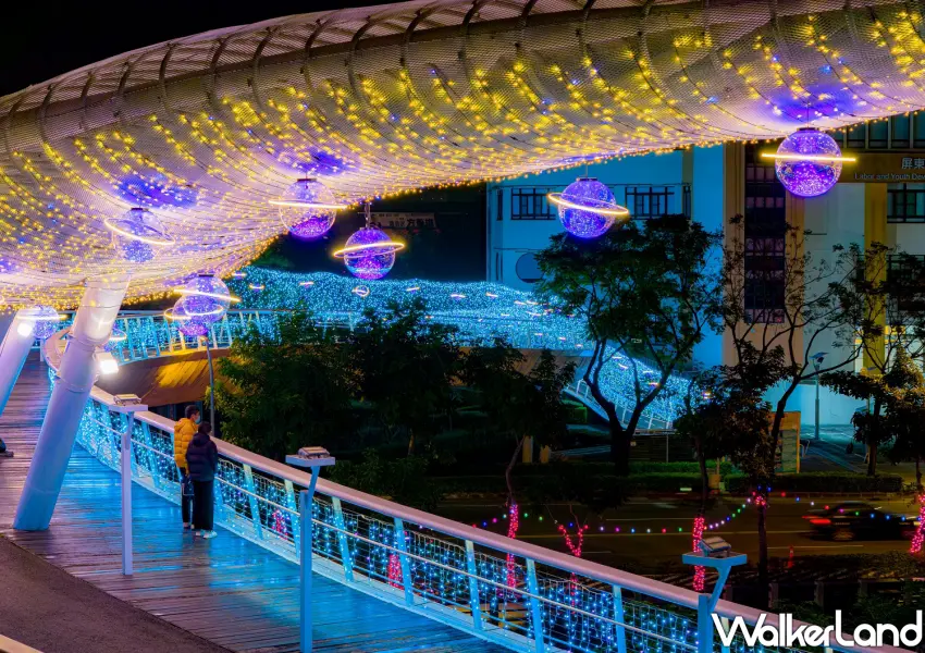 ▲2026屏東燈節打造四打燈區，點亮屏東最美夜景。