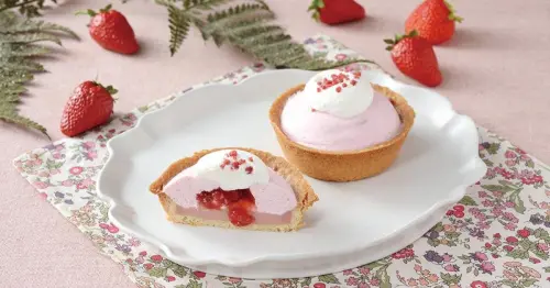 LAWSON草莓大爆發！19款草莓甜點登場，草莓牛奶塔派、顆粒冰淇淋通通有。