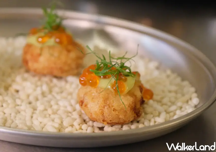 ▲WHAT’S LA SAUCE以「醬料是主角，料理是風味的延伸」為概念推出多款菜餚。(攝影：鄭雅之)