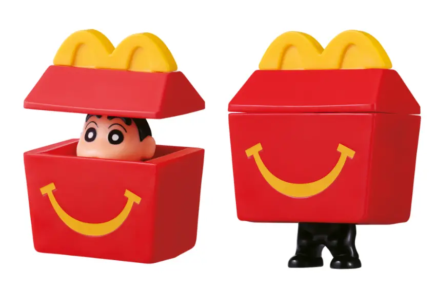 ▲麥當勞 x 蠟筆小新來了！日本限定、12款玩具，加碼布丁狗同步開賣（マクドナルド 提供）