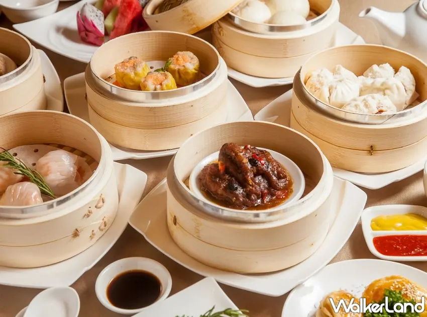 ▲本次活動可一次品嚐20道經典港味鹹點與甜品，重現道地港式滋味。圖／福容台北一館提供；窩客島整理